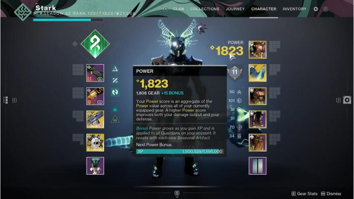 Destiny 2 Power Level